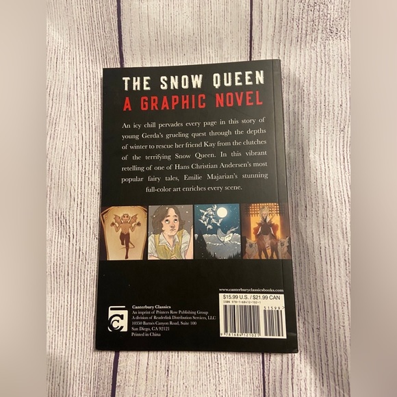 Dark Tales: The Snow Queen: A Graphic Novel - Picture 2 of 3
